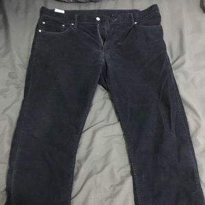 Corduroys (dark blue), Levi Strauss